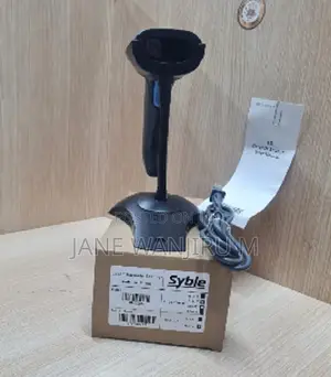 New Xb-2055 Wired Barcode Scanner With Stand Support