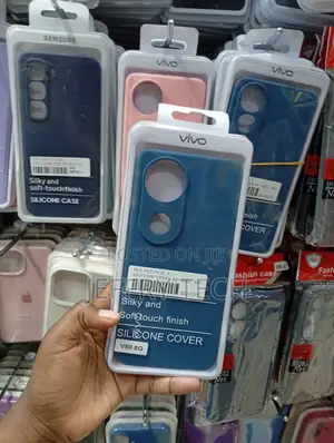 Vivo V50 5g a Blue Vivo Original Silicone Cover