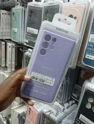 Galaxy S24 Ultra, Official Samsung Lavender Silicone Cover