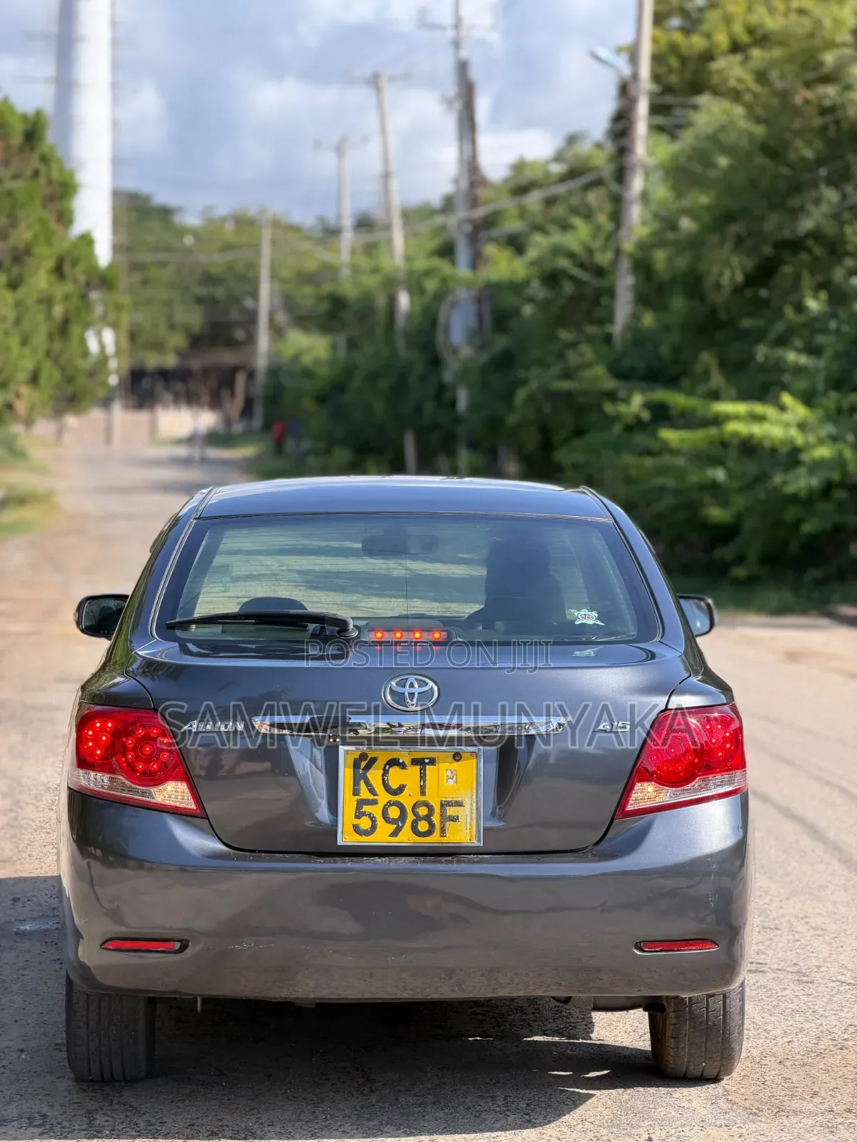 Toyota Allion 2012 Gray