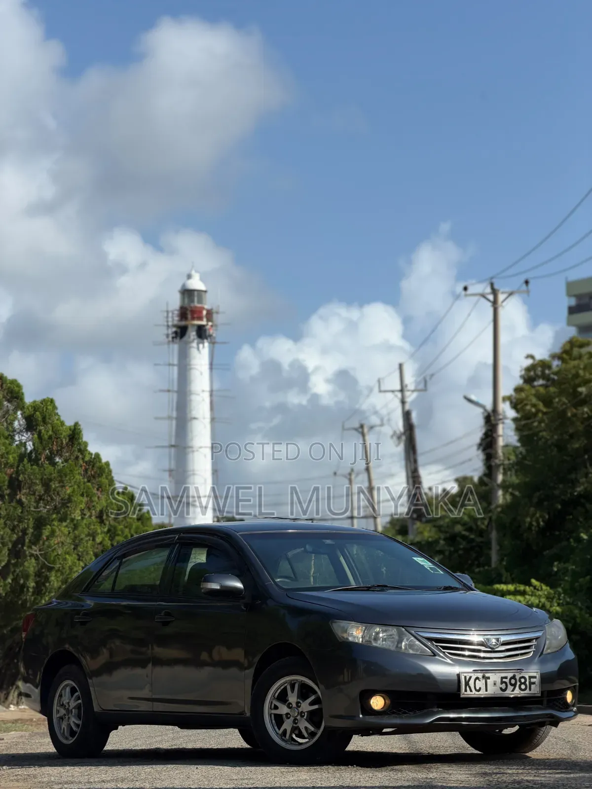 Toyota Allion 2012 Gray