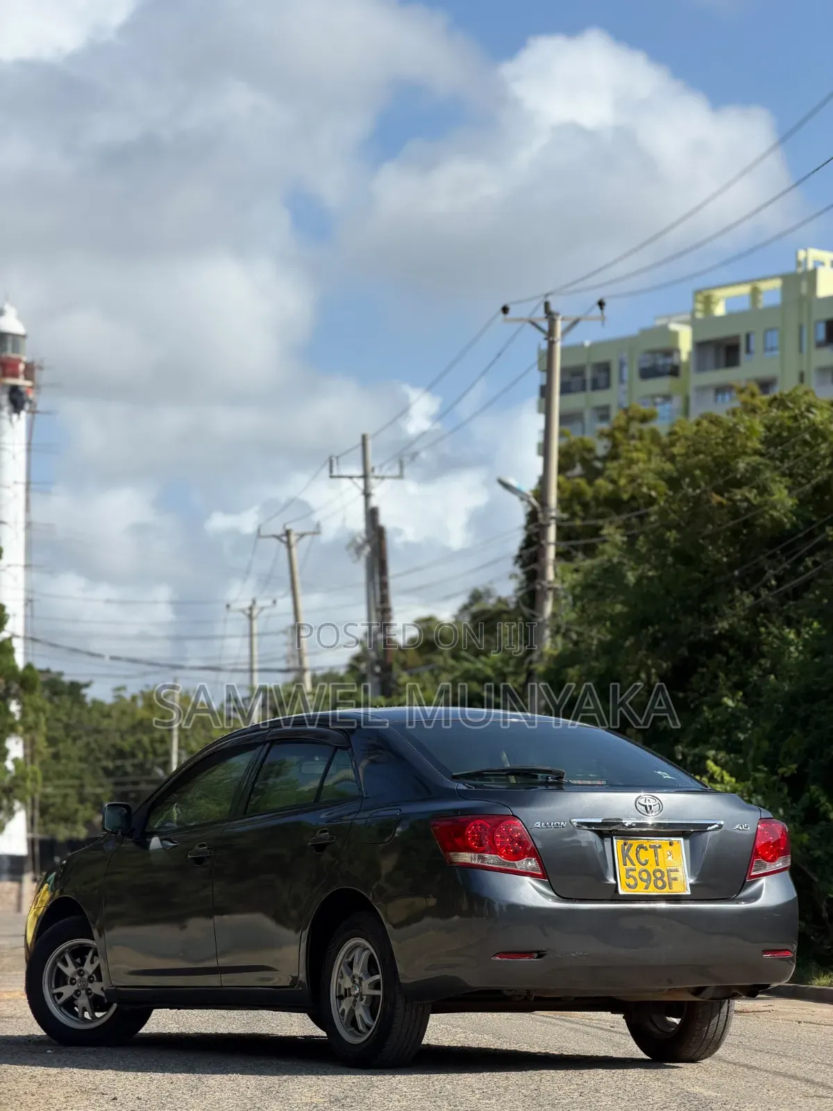 Toyota Allion 2012 Gray