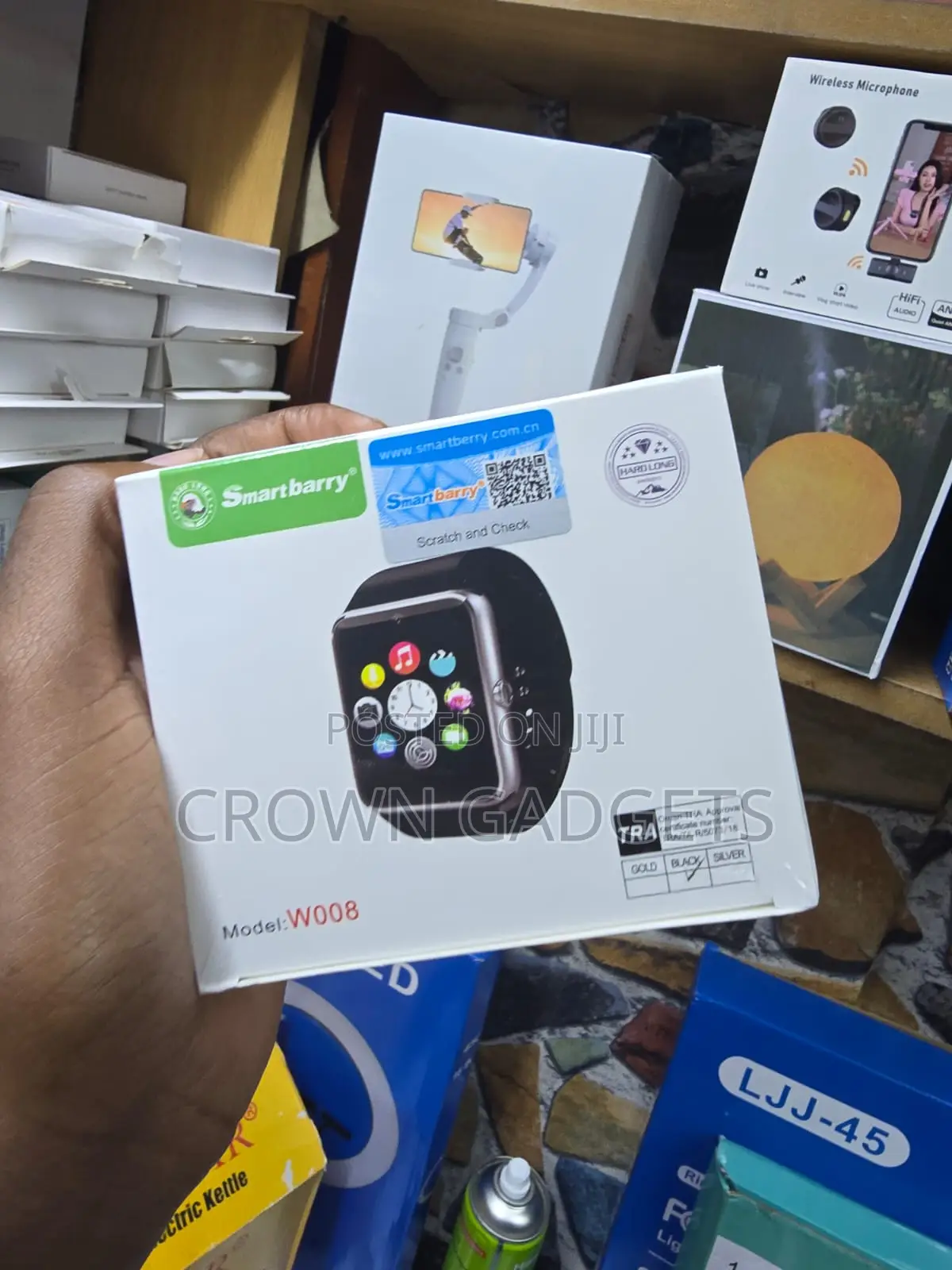 Smartberry W008 Bluetooth Smartwatch With Memory Card Slot