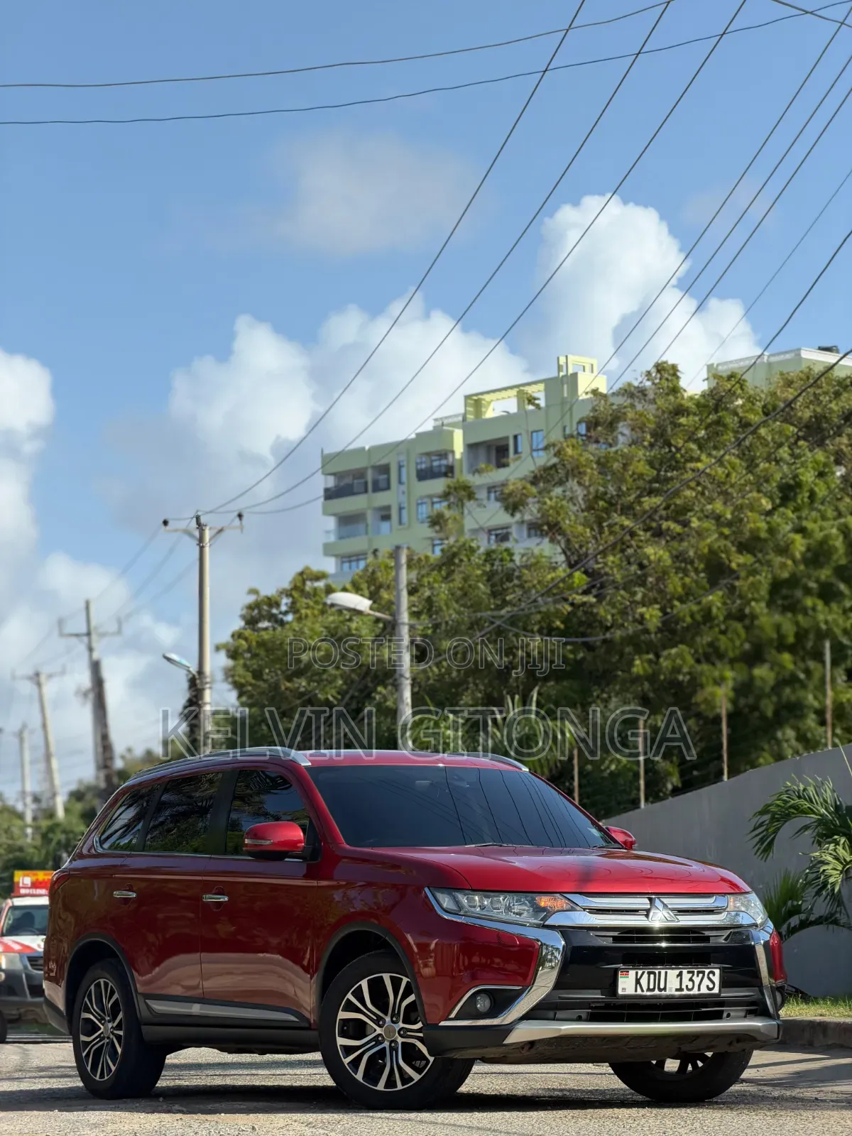 Mitsubishi Outlander 2017 Red