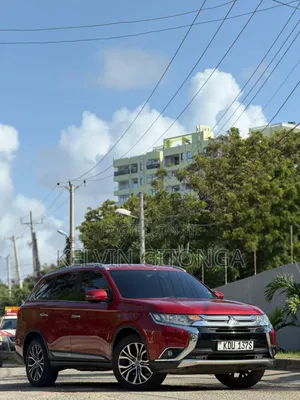 Mitsubishi Outlander 2017 Red