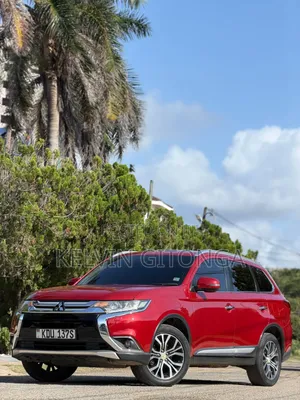 Mitsubishi Outlander 2017 Red