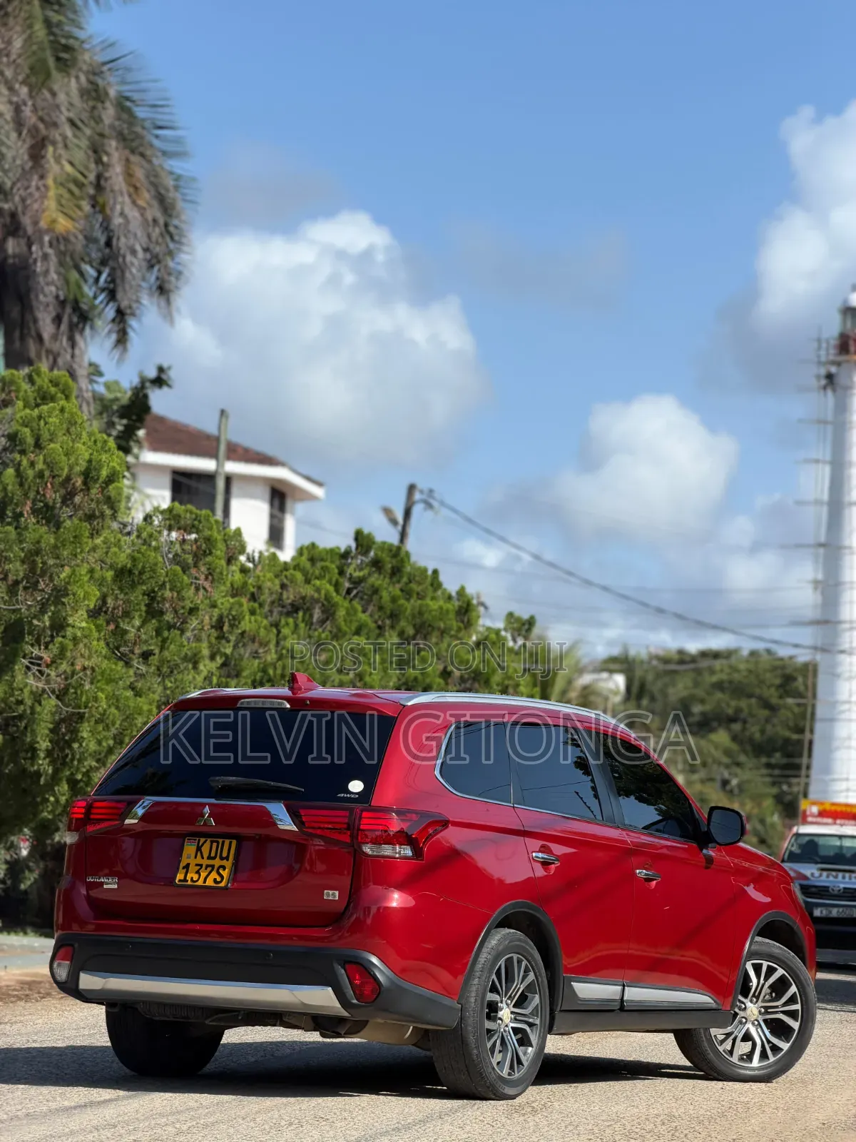 Mitsubishi Outlander 2017 Red