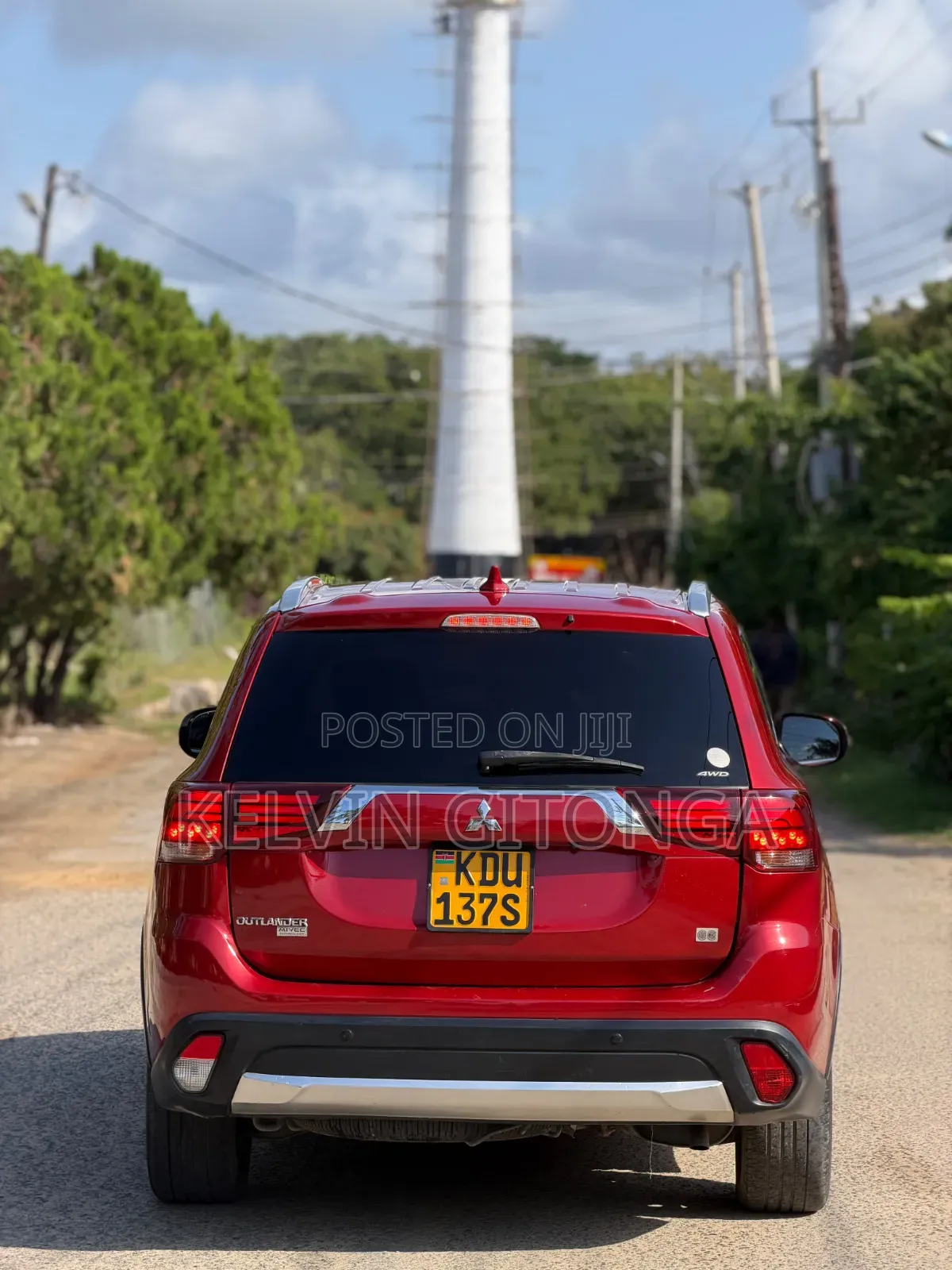 Mitsubishi Outlander 2017 Red