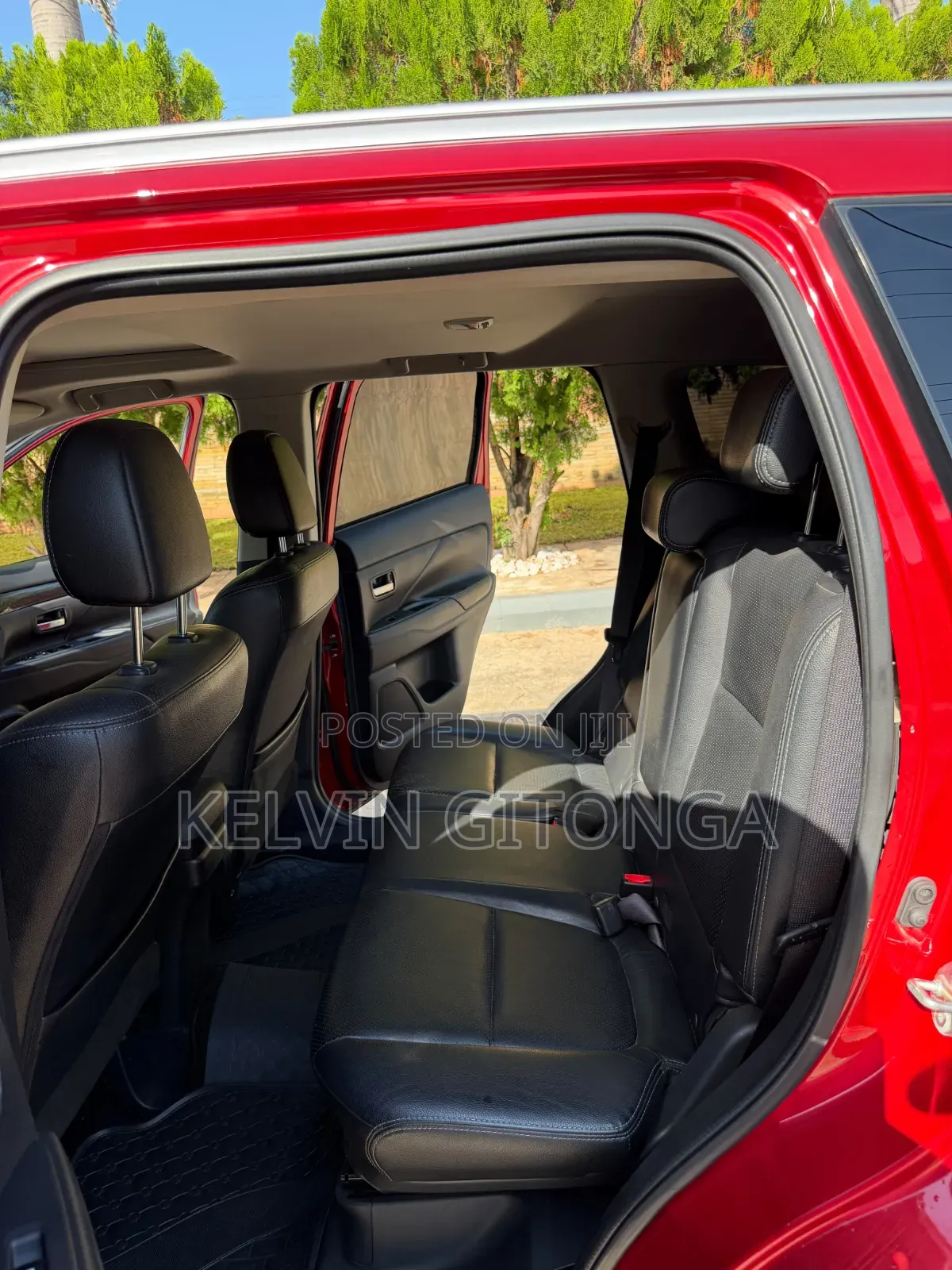 Mitsubishi Outlander 2017 Red
