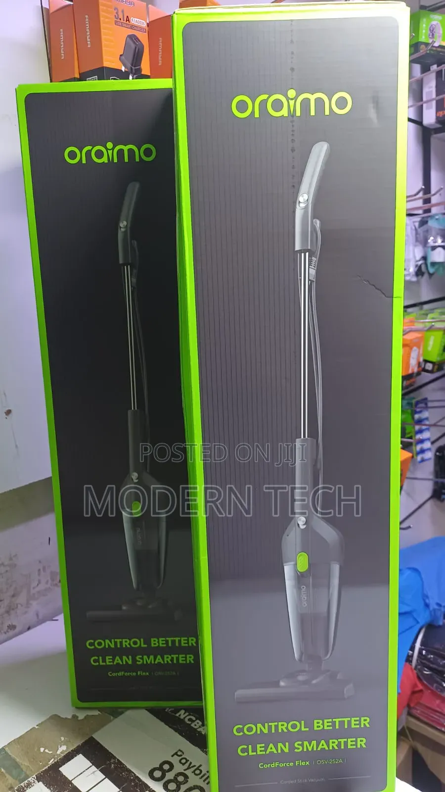 Oraimo Cordforce Flex Corded 2-in-1 Stick Vacuum Cleaner 
