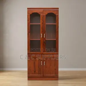 Executive Mahogany File Cabinet.