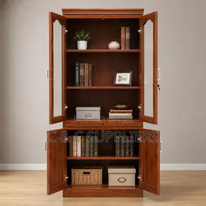 Executive Mahogany File Cabinet.