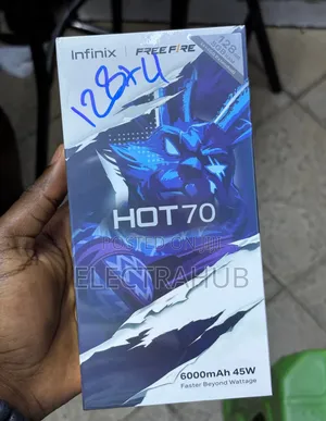New Infinix Hot 70 128 GB Silver