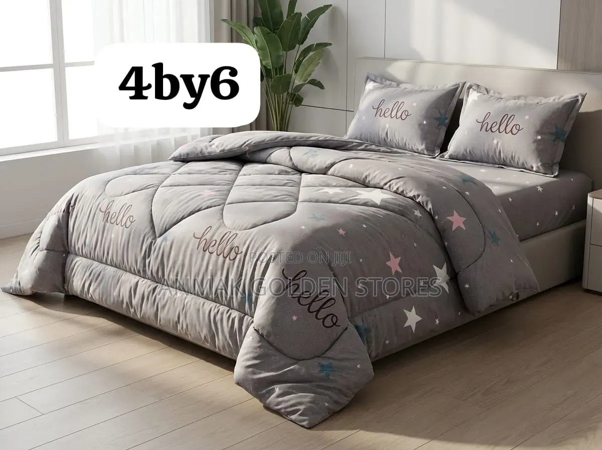 Unbinded Flowered Duvet 4*6