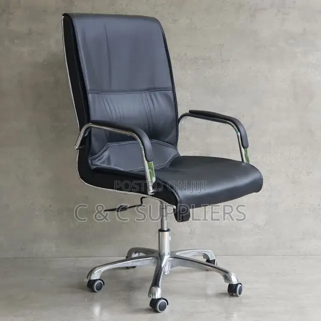 Swivel Office Leather Task Chair.