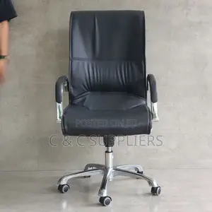 Swivel Office Leather Task Chair.