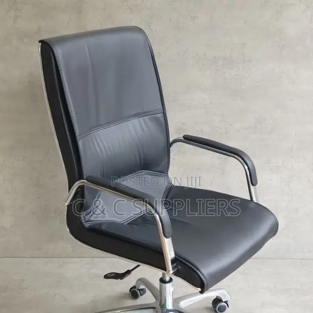 Swivel Office Leather Task Chair.
