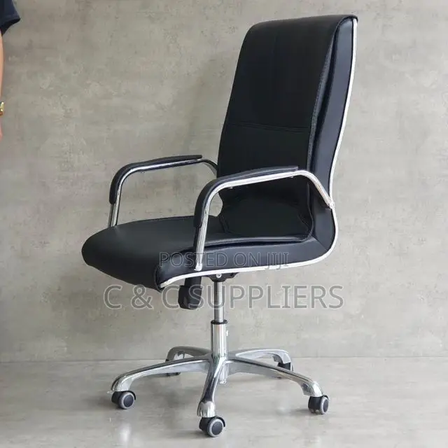 Swivel Office Leather Task Chair.