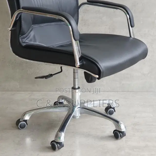 Swivel Office Leather Task Chair.