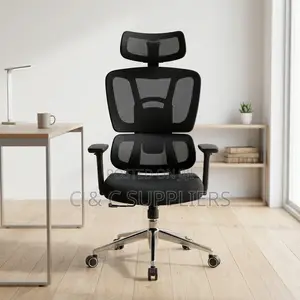 Orthopedic Swivel Mesh Modern Chair.
