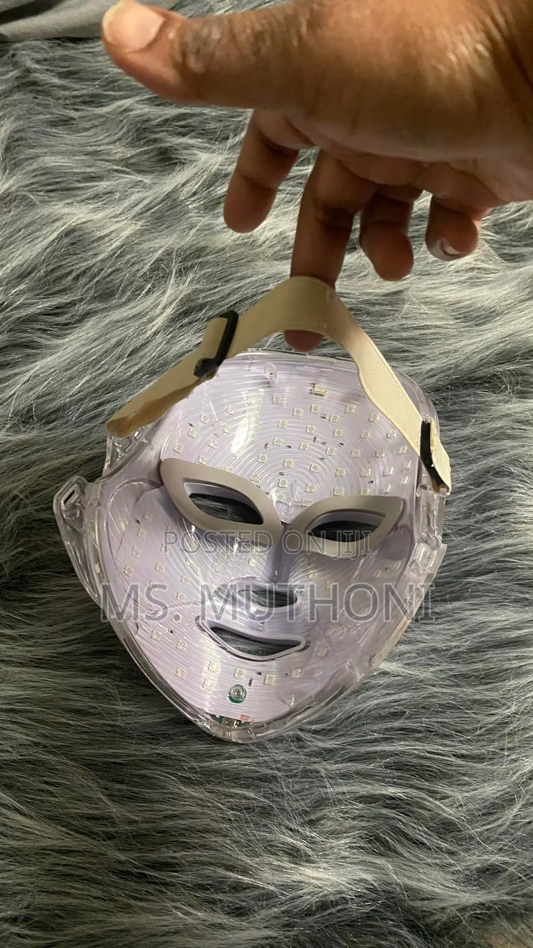 Photobiomodulation Wireless Touch Comtrol Skin Care Mask