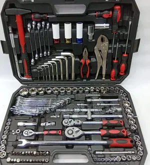 142 PCS Mechanic Socket Tool Kit Set,