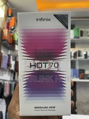 New Infinix Hot 70 128 GB Blue