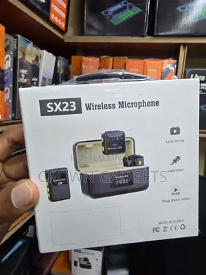 Sx23 Wireless Clip-on Microphone for Vlogging Interviews