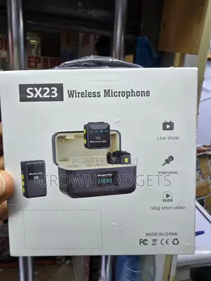 Sx23 Noise Reduction Wireless Mic for Live Streaming