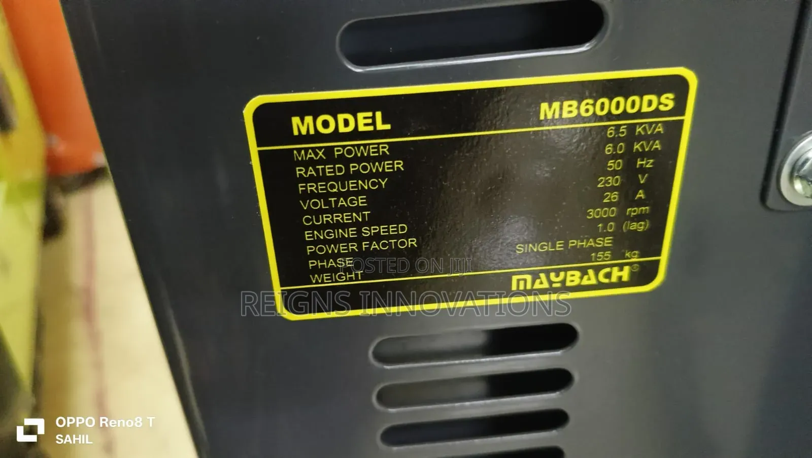 8.5kva Silent Diesel Engine