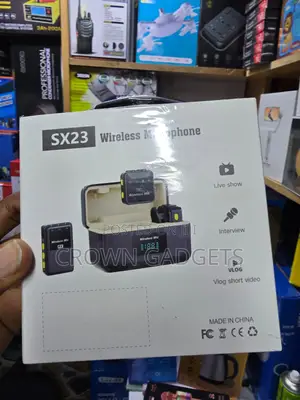 Sx23 Wireless Lavalier Microphone With 9 Hour Battery Life