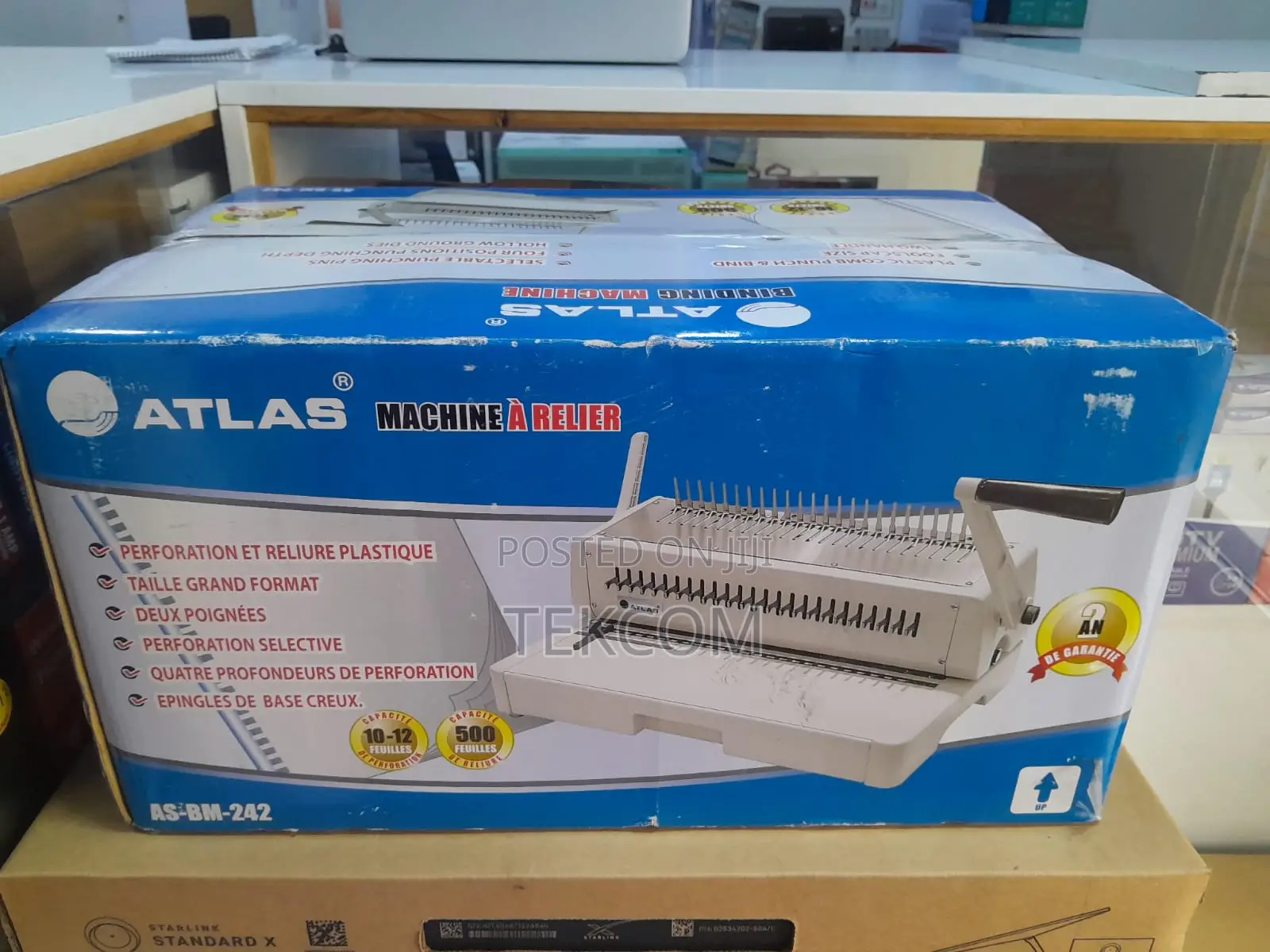Atlas Plastic Binding Machine