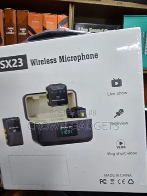 Sx23 Wireless Microphone With Noise Reduction Technology