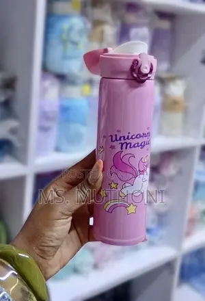 Girls Unicorn Themed 500 Ml Insulated Water Bottle