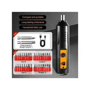 34-in-1 Electric Screwdriver 3.6v Cordless Screwdriver Set