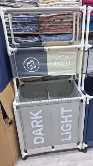 Double Layer Laundry Baskets