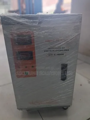 Automatic Voltage Stabilizer Single Phase Servo Motor -E 7500watts SVC