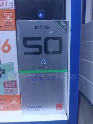 New Infinix Note 50 Pro 256 GB Gray