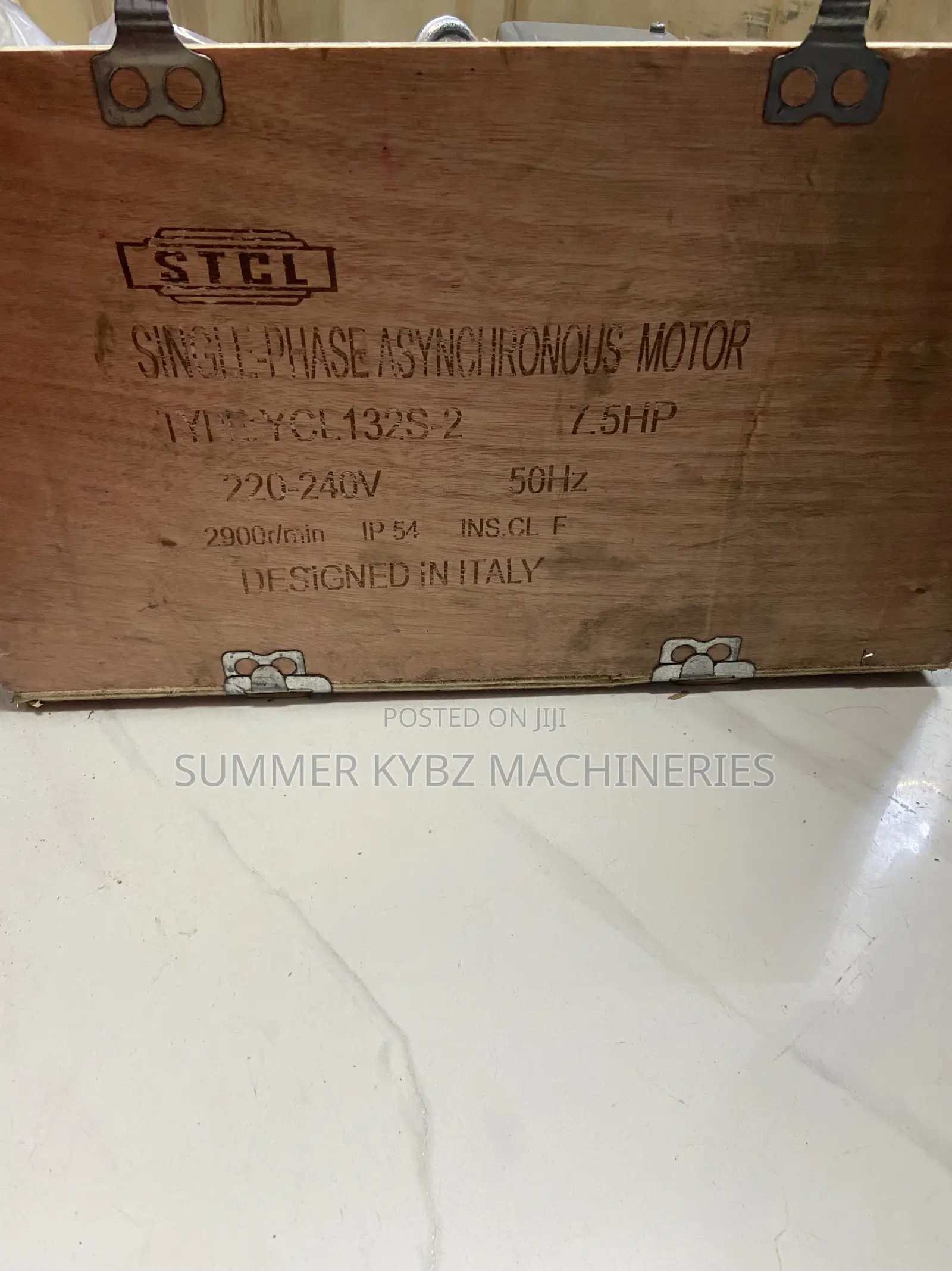 STCL Single-Phase Asynchronous Motor 7.5 Hp