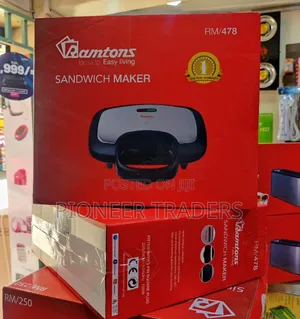Ramtons Sandwich Maker Rm478 2 Slice