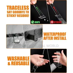 5cm By 5m Reusable Double Sided Adhesive Nano Magic Tape