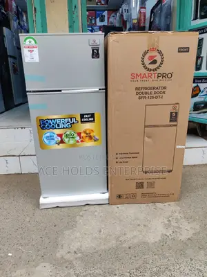 Smartpro Fridge 95 Litres SFR-25-Dt-I Double Door - Silver Color