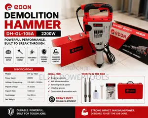 Edon 2200w Electric Demolition Hammer Dh-Gl-105a