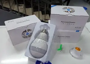 360° Panoramic Security Camera With E27 Bulb Base