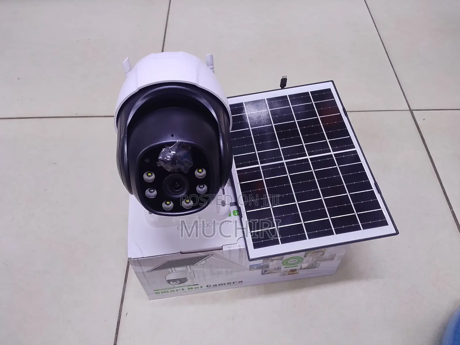 Smartnet Camera V380 Single Lens Solar Powered 4g Simcard
