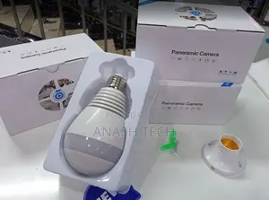 Wireless Panoramic CCTV Bulb Camera With App Monitoring