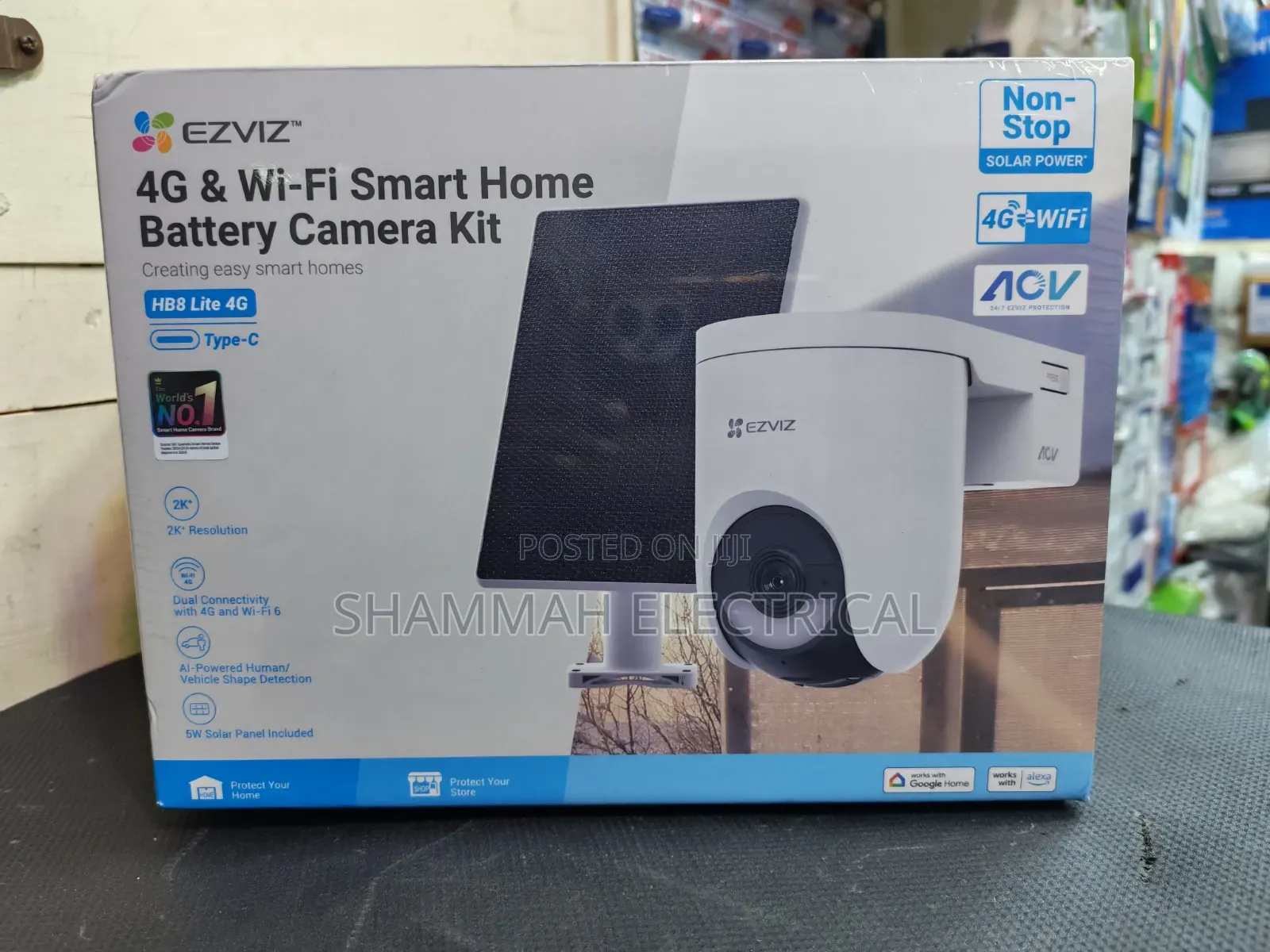 Solar 4g/Wifi CCTV Camera