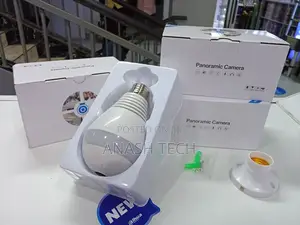 Panoramic Bulb Camera With Motion Alerts
