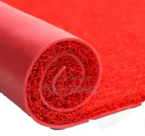 Shield Red PVC Spaghetti Carpets