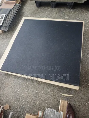 Rubber Gym Mat or a Rubber Flooring Tile.